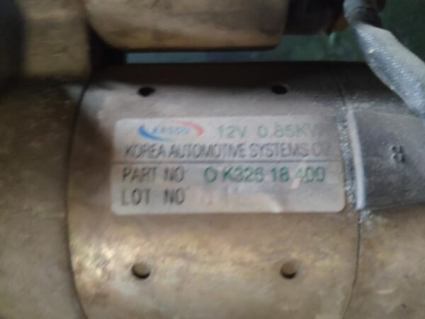 Motor de arranque Kia Rio I Hatchback (DC) 1.5i 16V (98 cv) - Imagen 3