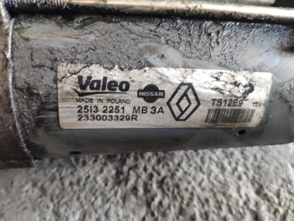 Motor de arranque Nissan Qashqai (Versión 2010) 1.5 dCi (110 cv) - Imagen 3