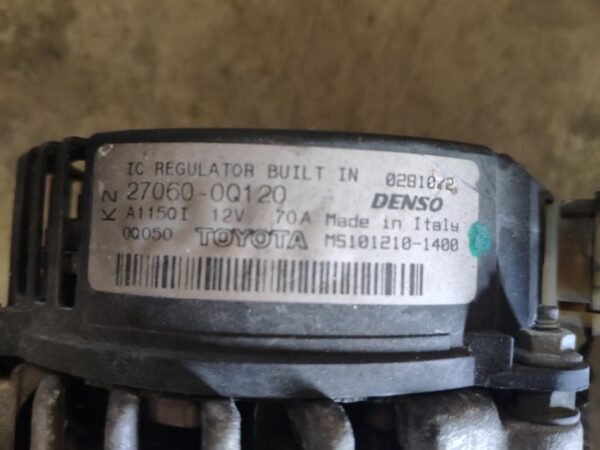Alternador Toyota Aygo (Versión 2009) 1.0 VVT-i (68 cv) 5 - Imagen 3