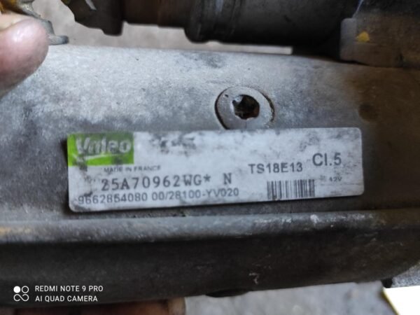 Motor de arranque Peugeot 207 1.6 HDi (110 cv) - Imagen 2