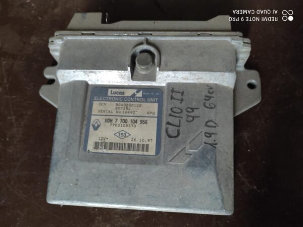 Centralita motor uce Renault Clio II 1.9 D (B/C/SB0E) (64 cv)