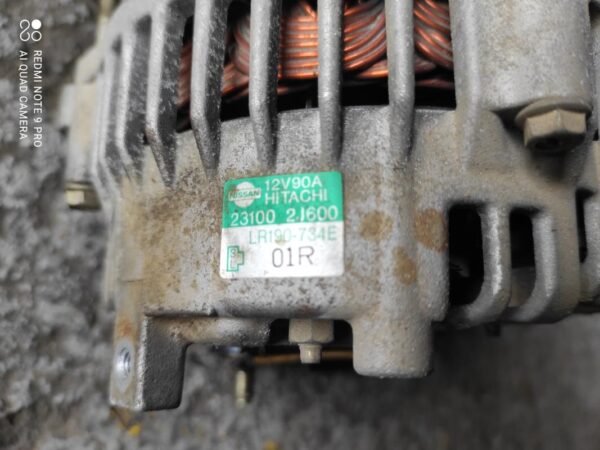 Alternador Nissan Primera (P11) 2.0 TD (90 cv) - Imagen 2