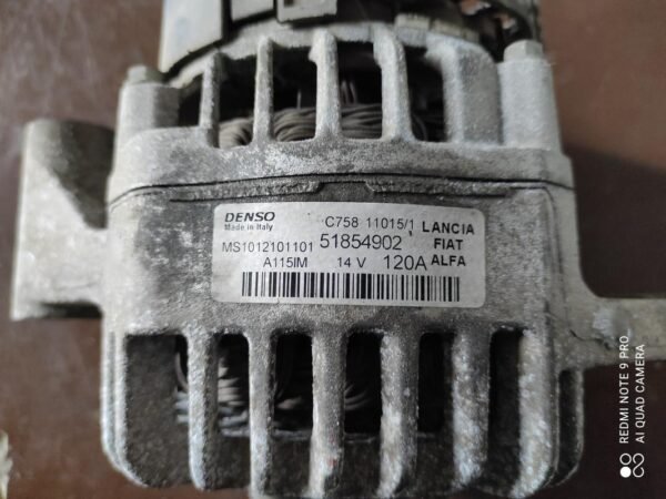 Alternador Fiat Ducato Furgón (250_, 290_) 115 Multijet 2.0 D (116 cv) - Imagen 2