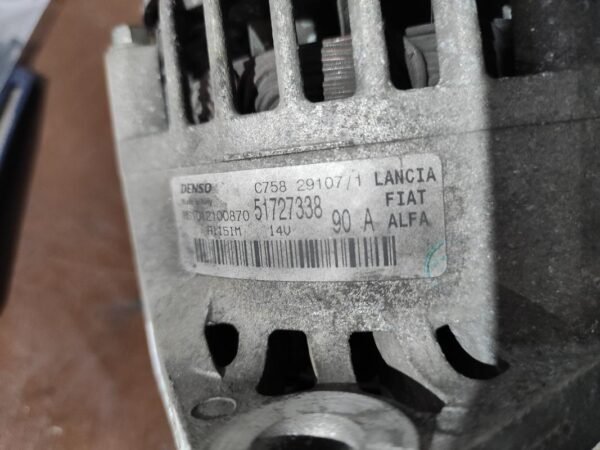 Alternador Fiat Bravo II 1.9 MultiJet (120 cv) - Imagen 2