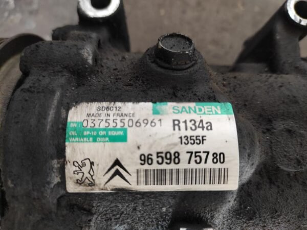 Compresor aire acondicionado Peugeot 207 1.4 HDi (70) - Imagen 3