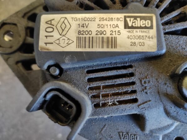 Alternador Renault Megane II 1.9 dCi (120 cv) - Imagen 3