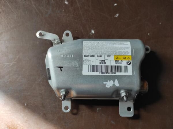 Airbag lateral derecho Bmw Serie 5 (E60, Versión 2007) 530d (235 cv) Automatico