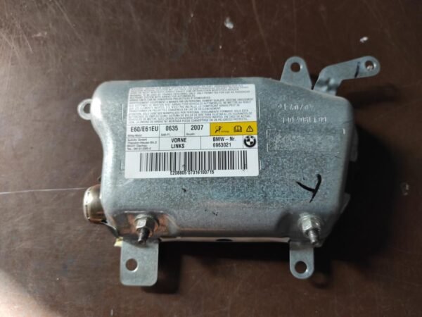 Airbag lateral izquierdo Bmw Serie 5 (E60, Versión 2007) 530d (235 cv) Automatico