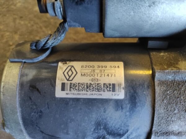 Motor de arranque Renault Megane II (Fase II, 2006) 1.5 dCi (106 cv) - Imagen 3