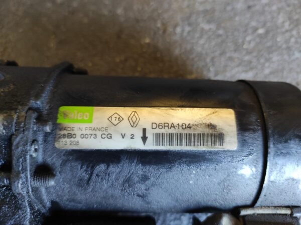 Motor de arranque Renault Megane I Coupe (Fase II, 1999) 1.9 dTi (98 cv) - Imagen 3