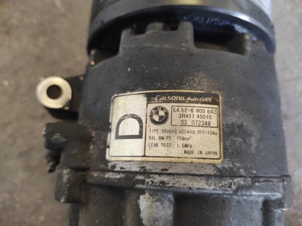 Compresor aire acondicionado Bmw Serie 3 (E46, 2001) 320d (150 cv) - Imagen 3