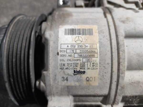 Compresor aire acondicionado Mercedes Benz Clase C (W204) C 220 CDI (170 cv) - Imagen 4