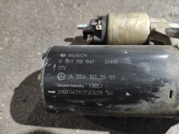 Motor de arranque Mercedes Benz Clase C (W204) C 220 CDI (170 cv) - Imagen 3