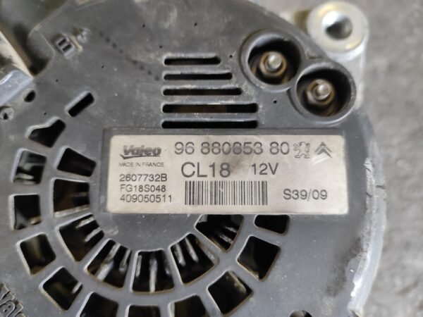 Alternador Citroen C5 II Tourer (Fase I, 2008) 2.0 HDi (140 cv) FAP - Imagen 4