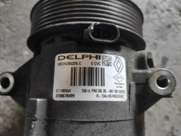 Compresor aire acondicionado Renault Megane II (Fase II, 2006) 1.9 dCi (131cv) - Imagen 4
