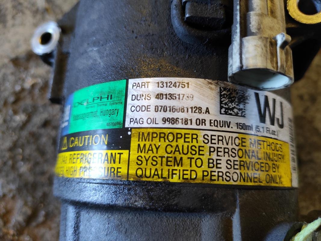 Compresor aire acondicionado Opel Astra H 1.7 CDTI (100 cv) - Imagen 4