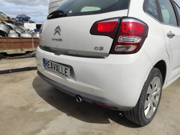 Paragolpe trasero Citroen C3 II (Fase II, 2013) 1.6 BlueHDi (75 cv) - Imagen 3
