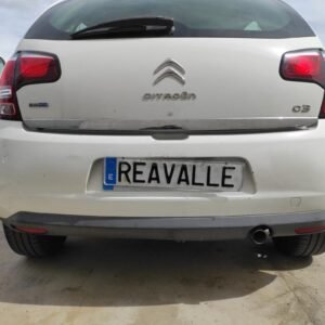 Paragolpe trasero Citroen C3 II (Fase II, 2013) 1.6 BlueHDi (75 cv)