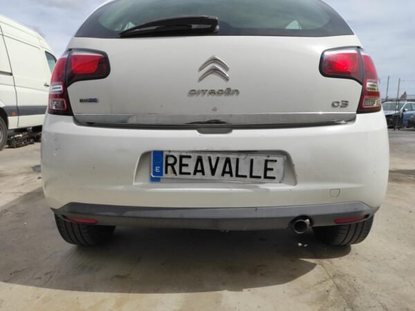 Paragolpe trasero Citroen C3 II (Fase II, 2013) 1.6 BlueHDi (75 cv)
