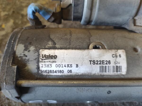 Motor de arranque Citroen C3 II (Fase II, 2013) 1.6 BlueHDi (75 cv) - Imagen 3