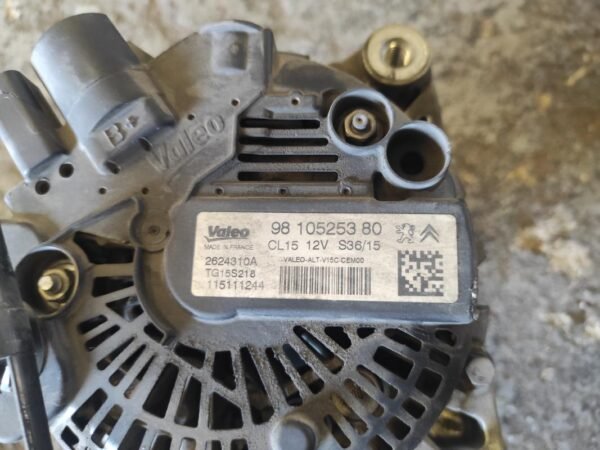 Alternador Citroen C3 II (Fase II, 2013) 1.6 BlueHDi (75 cv) - Imagen 4