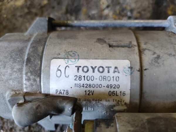 Motor de arranque Toyota Verso 2.0 D4-D (126cv) - Imagen 3
