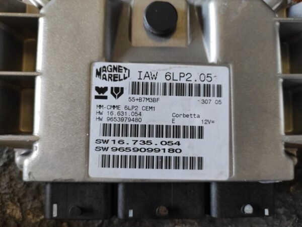 Centralita motor uce Citroen C4 I Hatchback (Fase I, 2004) 1.4i 16V (88 cv) - Imagen 2