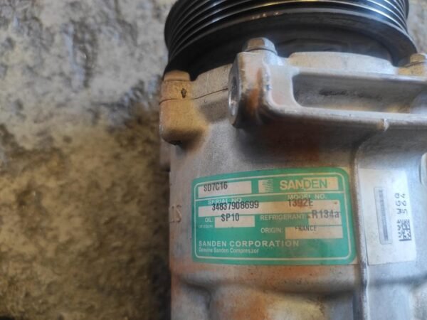 Compresor aire acondicionado Peugeot 407 2.0 HDi (136 cv) - Imagen 4