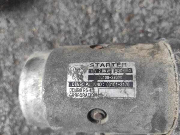 Motor de arranque Hyundai Santa Fe I 2.0 CRDi 4WD (113 cv) - Imagen 3