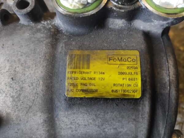 Compresor aire acondicionado Ford Fiesta VII 1.6 TDCi (90cv) - Imagen 4
