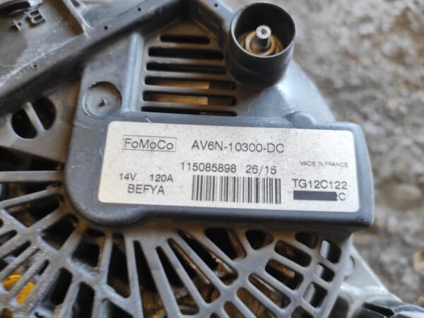 Alternador Ford C-MAX II (Versión 2015) 1.5 TDCi (120 cv) - Imagen 4