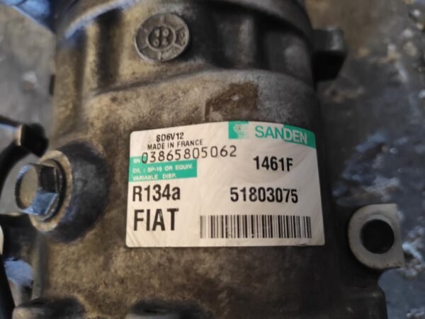Compresor aire acondicionado Fiat Grande Punto 1.3 D Multijet (75 cv) - Imagen 4