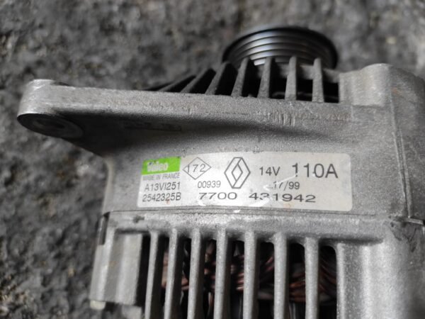 Alternador Renault Scenic I 1.9 D (64 cv) - Imagen 4