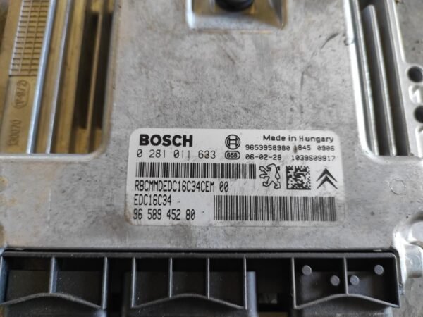 Centralita motor uce Peugeot 407 1.6 HDi (109 cv) - Imagen 2