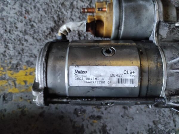 Motor de arranque Citroen C4 I Grand Picasso (Fase II, 2010) 2.0 HDI (150 cv) - Imagen 3