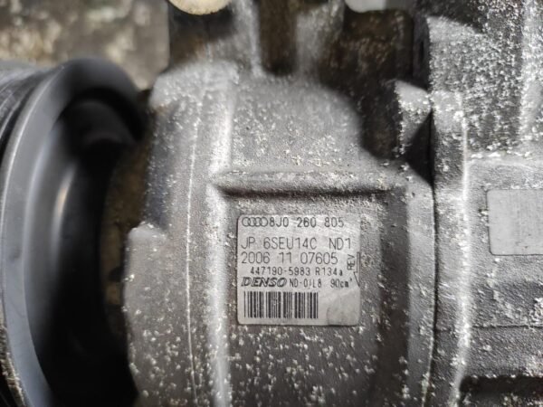 Compresor aire acondicionado Audi TT Coupe (8J) 3.2i V6 24V (250 cv) quattro - Imagen 4