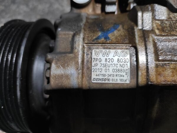 Compresor aire acondicionado Volkswagen Touareg II (7P5) 3.0 V6 TDI (204 cv) BMT 4MOTION - Imagen 4