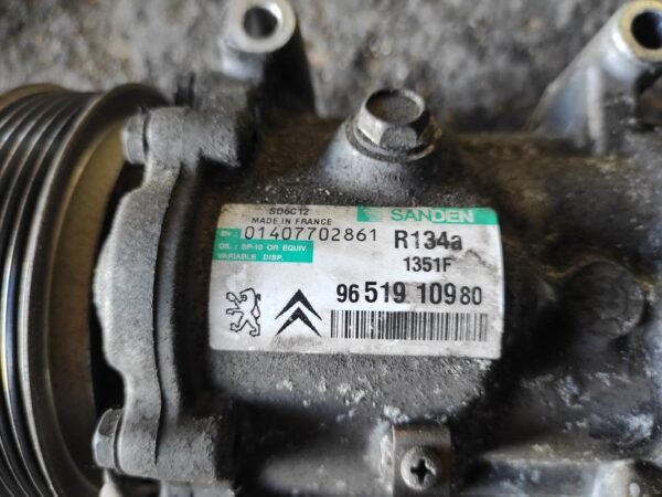 Compresor aire acondicionado Citroen C4 Sedan HDi 110 FAP - Imagen 4