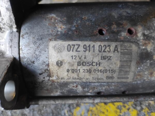 Motor de arranque Volkswagen Phaeton 4.9 V10 TDI (313 cv) - Imagen 3
