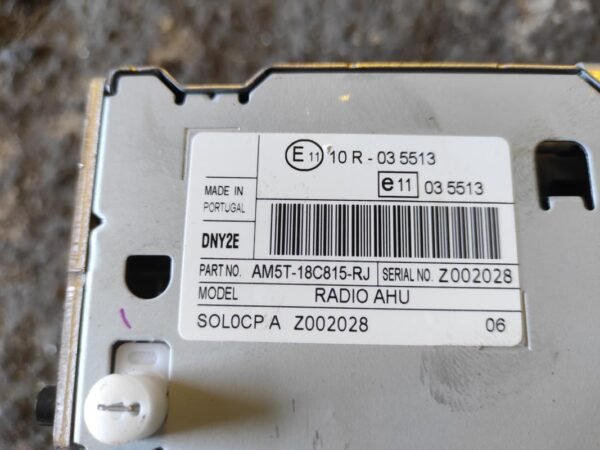 Sistema audio / Radio CD Ford Grand C-MAX 1.6 Duratorq TDCi (115 cv) DPF - Imagen 3