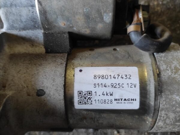 Motor de arranque Opel Zafira B (Versión 2008) 1.7 DTR (110 cv) - Imagen 3