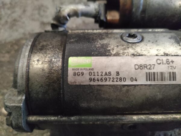 Motor de arranque Citroen C8 (Fase II, 2008) 2.0 HDi 16V (120 cv) - Imagen 3