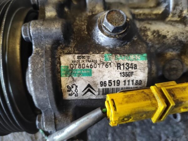 Compresor aire acondicionado Peugeot 307 CC 2.0 HDi 135 (136 cv) - Imagen 4