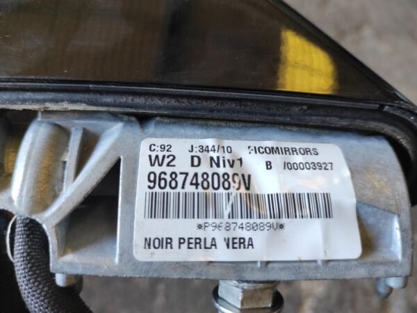 Retrovisor derecho Peugeot 508 1.6 e-HDI (115 cv) FAP - Imagen 3