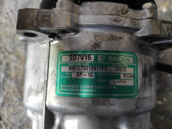 Compresor aire acondicionado Peugeot 807 2.0 HDi (107 cv) - Imagen 4