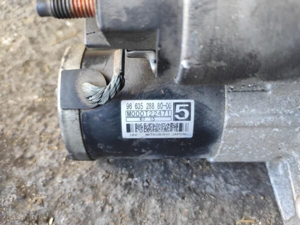 Motor de arranque Citroen C4 I Hatchback (Fase I, 2004) 1.6 HDi 16V (109 cv) - Imagen 3