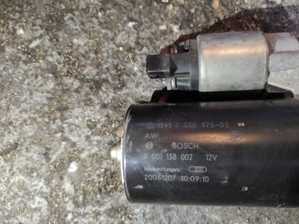 Motor de arranque Bmw Serie 1 (E87 LCI, Versión 2007) 118i (143 cv) - Imagen 3