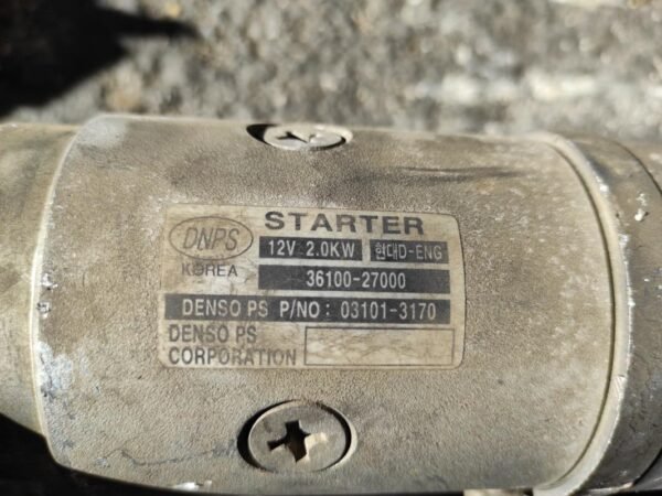 Motor de arranque Kia Cerato (LD) 2.0 CDRi (112 cv) - Imagen 4