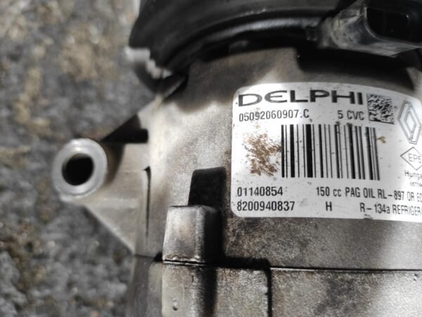 Compresor aire acondicionado Renault Megane II (Fase II, 2006) 1.5 dCi (106 cv) - Imagen 4