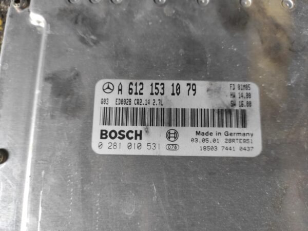Centralita motor uce Mercedes Benz Clase C (W203) C270 CDI (203.016) (170 cv) - Imagen 2